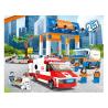 Buy cheap Lightweight Building Blocks Educational Toys City Logistic Medical Rescue Vehicle from wholesalers