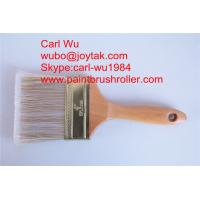 Buy cheap Natural pure bristle Chinese bristle synthetic mix paint brush wood handle product