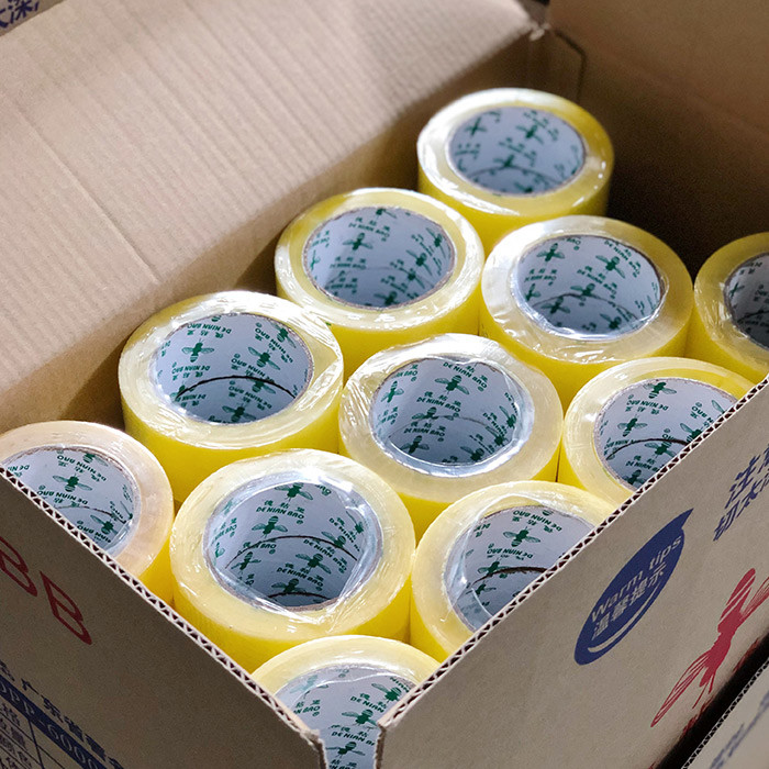 48mm X 200yards BOPP Clear Adhesive Tape For Carton Sealing Tape