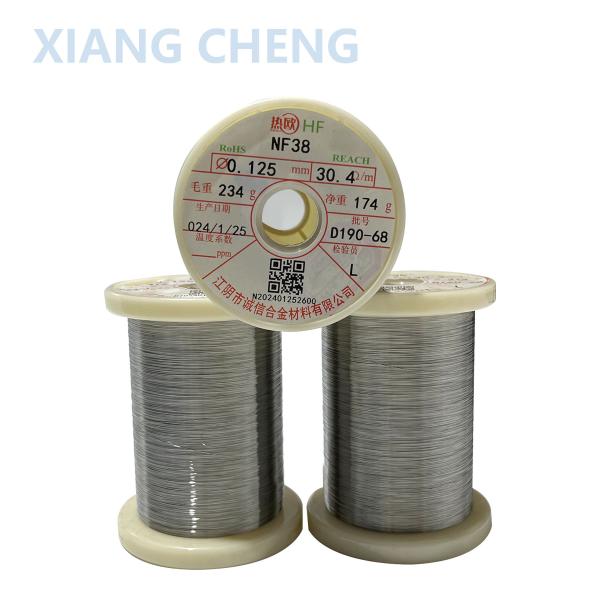 NF38 Nickel Content 50-55 PTC Ni-Fe Alloy Wire for Automotive Aerospace and