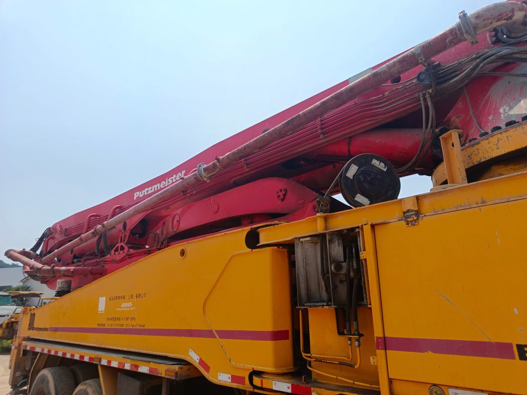 Original Used Concrete Pump Zoomlion Truck Putzmeister 42m 46m 49m 56m