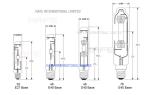 Metal Halide Street Work Site Balloon Lamp Rescue Lighting Source 3200 - 4200 K