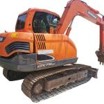 Second Hand DOOSAN DX75C-9 Excavator For Crushing Used Equipment