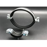 Buy cheap Zinc Plated Heavy Duty Tube Clamp Epdm Rubber DIN 4109 Pipe Rubber Clamp product