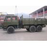 Buy cheap 20 Ton Cargo Truck Off Road 6*6 Olive Green Dongfeng Tianjin Flatbed Truck Cummins Engine from wholesalers