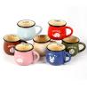 Buy cheap colorful enamel coffee mug from wholesalers