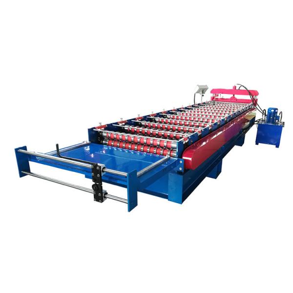 Buy cheap PLC Control 3-5.5kw Hydraulic Drive corrugated roll former for sale from wholesalers