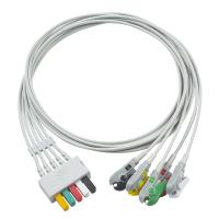 Buy cheap Siemens/Drager 5956359 MP03414 ECG Leadwire 5Lead ECG Detachable Cable product