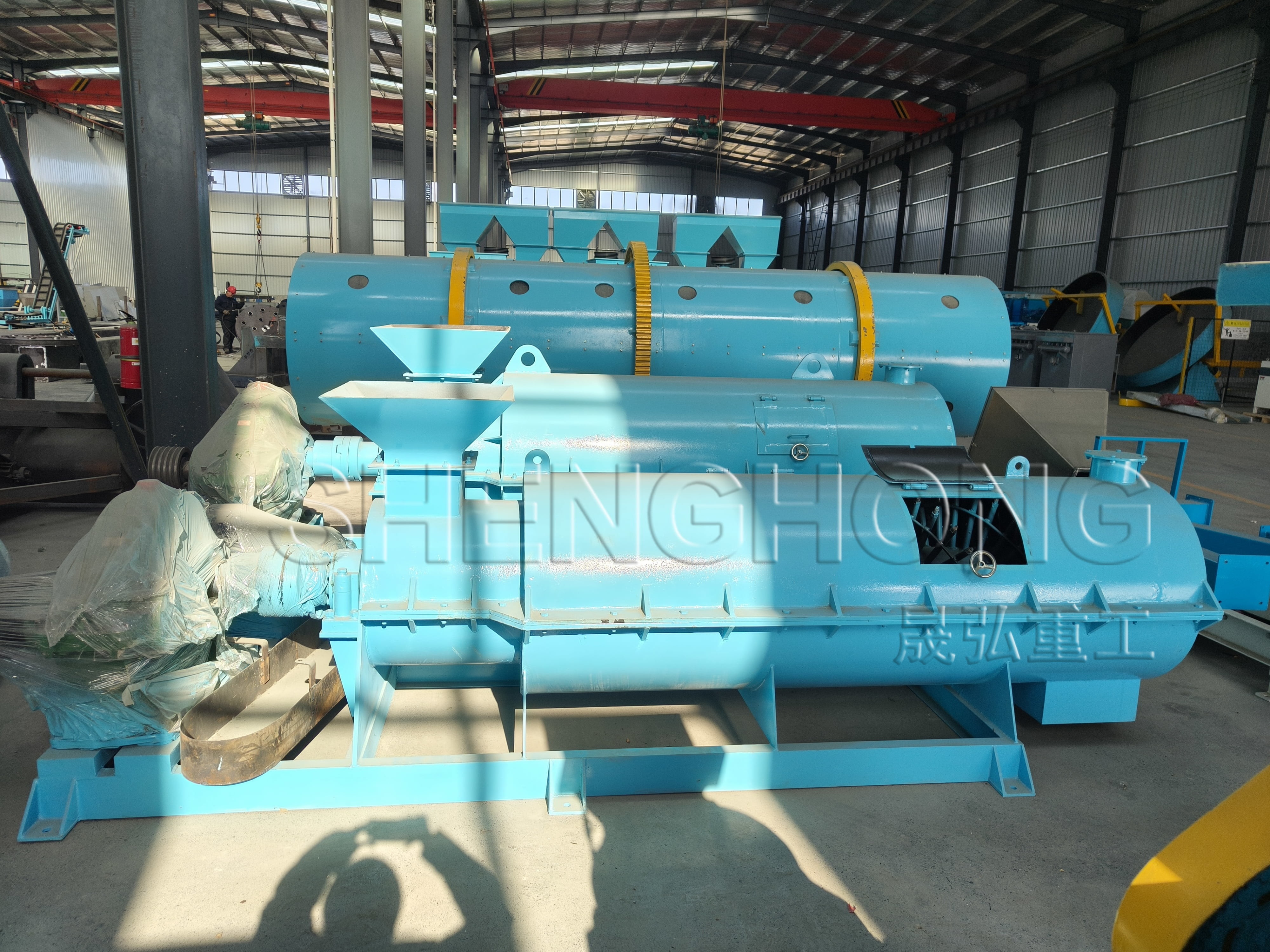 37kw Compost Organic Fertilizer Granulator machine Animal Manure