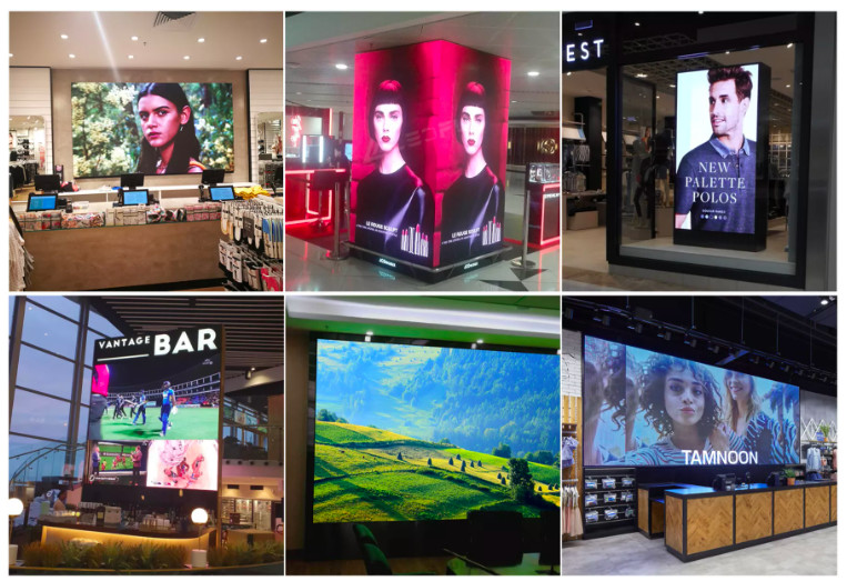 Longvision Portable Indoor Led Signage Display Screen For Advertising 900nits