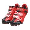 Buy cheap Black Red Breathable Cycling Shoes , Reinforce Toe Cup Biking Shoes from wholesalers