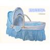 Buy cheap grass corn husk baby moses basket bed with liner set vehicle-mounted at home from wholesalers