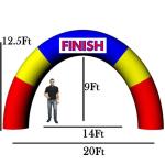 High Quality Cheap Price Inflatable Wedding Arch Outdoor Inflatable Arch