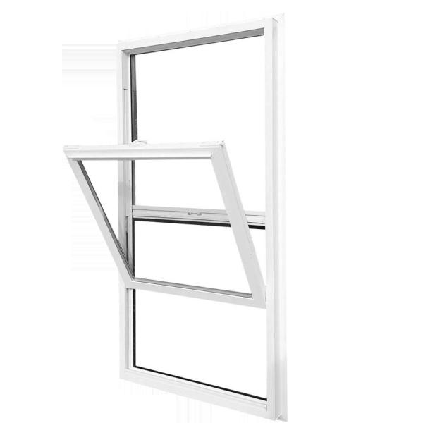 Buy cheap Excellent After-sales Service UPVC Single Hung Window White Or Customized from wholesalers