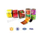 Food plastic film for ice cream packing.Food packaging plastic roll film with