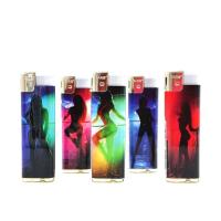 Buy cheap Child Resistance Disposable Plastic Electronic Petrol Cigarette Lighter 8.0*2.5 product