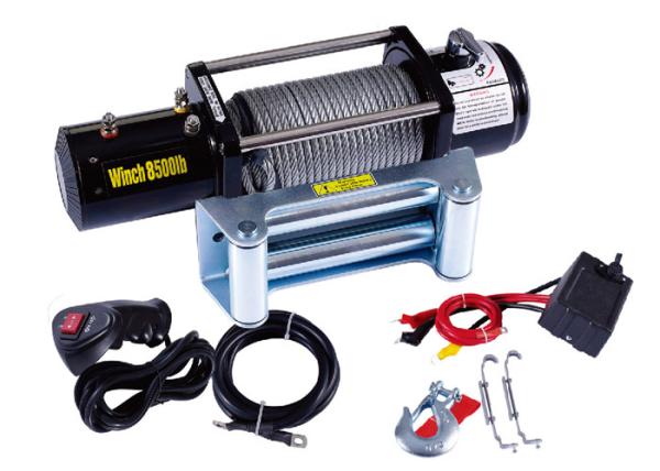 Buy cheap Single Line 2000-9500 Lbs Portable Atv Winch 24v / 12v Electric Winches For Atv from wholesalers