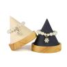 Buy cheap Wooden Cone Shaped Jewelry Display Stand for Bracelet Bangle Watch Exhibition from wholesalers