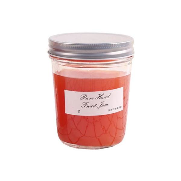 Buy cheap Round 480ml / 16 Oz Glass Jars With Lids , Home Food Storage Mason Glass Jar from wholesalers