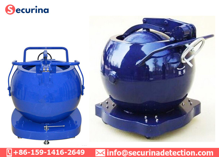 Mobile 3.0kgs TNT Bomb Containment Vessel 36mm Carbon Steel EOD Equipment