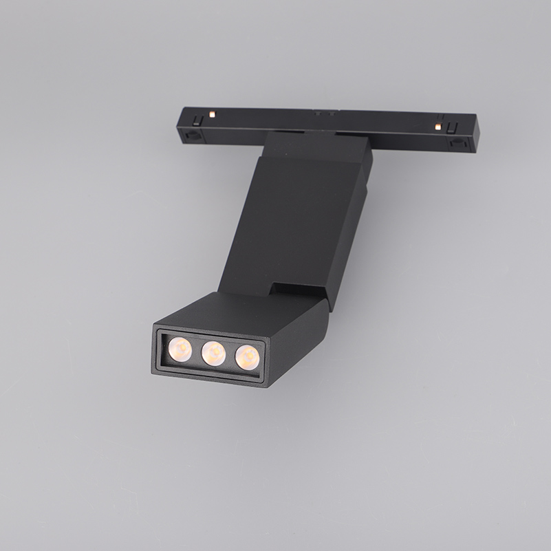 Interior Design Linear LED Track Light Suspension Mount Installation