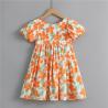 Buy cheap Girls Puff Sleeve Dress Short Sleeve Cotton Dress Summer Children's Clothing from wholesalers