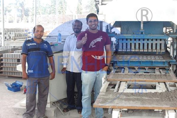 Small Scale QT4-15 Hydraulic Press Paver Block Machine, Industrial Manual