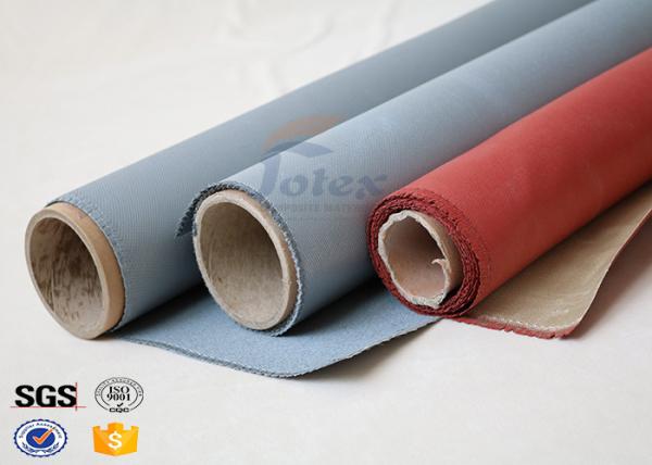 Buy cheap 750 Degree High Silica Fabric 600gsm Silicone Coated Fiberglass Cloth from wholesalers