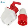 Buy cheap Male Female Electrical Socket 4 Pins 3P+E 380~415V 16Amp Wall Mounting Type IP44 from wholesalers