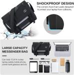 15.6 INCH LAPTOP CROSSBODY BAGS WOMEN CASUAL SATCHEL SHOULDER BAG COLLEGE TRAVEL