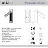 Buy cheap hotel led flexible arm book reading wall light/led reading light 12v/headboard wall light for bedside from wholesalers