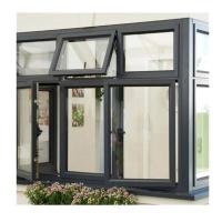 Buy cheap Double Glazed Black Aluminum Alloy Awning Windows product