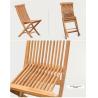 Buy cheap Outdoor Teak Patio Table And Chairs For Dining / Coffee Time from wholesalers
