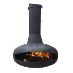 23.6 Inch Wood Burning Fire Pits ISO9001 Hanging Wood Burning Stove