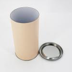 Sweet Tea Leaf Packaging Round Kraft Paper Tube Moisture Resistance Custom