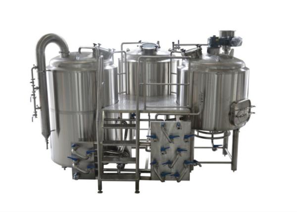 10BBL - 30BBL 25% Head Space at Minimum 3 Vessel Brewhouse for Craft Beer