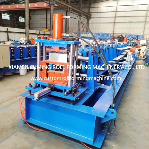 Buy cheap Industrial C Purlin Roll Forming Machine 22kW Automatic PLC Control from wholesalers