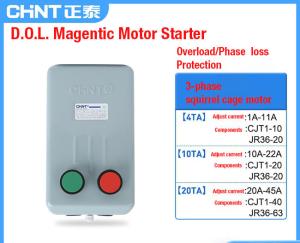 Wholesale DOL Magnetic AC Motor Contactor Starter 4-63kW AC-3380V For Squirrel Cage Motor from china suppliers