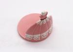 Buy cheap Handmade Ballet Dress Design Pink Napkin Holder , Earthenware Table Napkin Holders from wholesalers