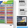 Buy cheap Arsenbo Practical Commercial Beverage Refrigerator With 2 Glass Door from wholesalers