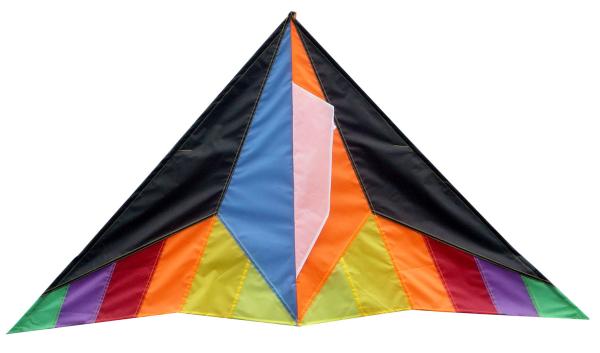 Buy cheap Customized Color Nylon Kites , Kids Playing Kite 264*132cm 2-5bft Swing Range from wholesalers