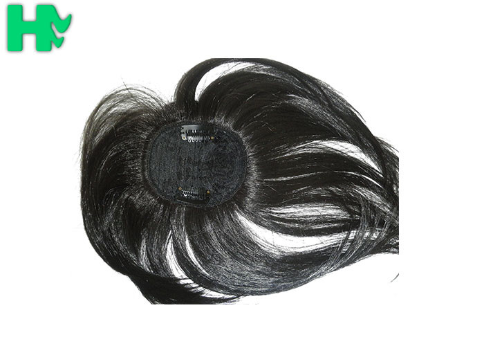 Hair Head Tight And Neat Synthetic Hair Closure Piece , Front Lace Closure
