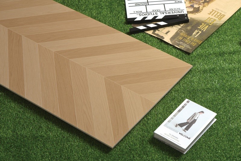 Fishbone 600x1200mm Decorative Tiles Vintage Tiles And Indoor Wall Wood Look Porcelain Tile For Hotel
