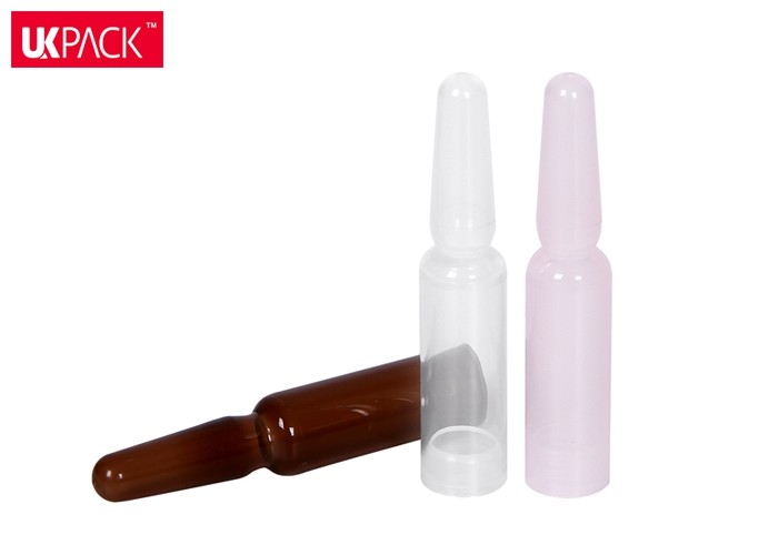 1.5ml Capacity Mini Cosmetic Containers Plastic Skin Ampoules Shatter Resistant