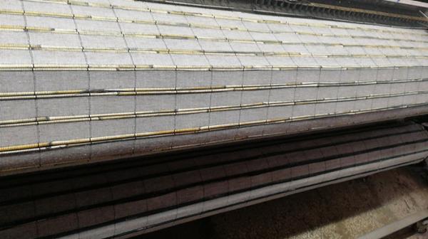 Buy cheap Anti Allergic Cordless Flax Reed Woven Wood Fabric Natural Color from wholesalers