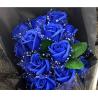 Buy cheap Snow Dots knitted Florist Wrapping Paper Decoration Organza Mesh 9gsm from wholesalers