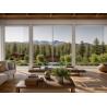Buy cheap Modern Aluminium Glass Sliding Windows Fireproof Tempered Glass Window from wholesalers
