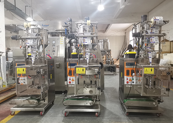 220V/110V 3.5KW Sachet Filling Machine Electric For Cream Packaging