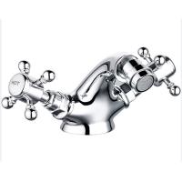 Buy cheap Brass Double Handle Chrome Finish Bidet Tap with Ceramic Valve T8033 product