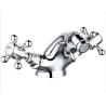 Buy cheap Brass Double Handle Chrome Finish Bidet Tap with Ceramic Valve T8033 from wholesalers